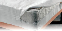 COPRIMATERASSO IN COTONE 100% CON CERNIERA SINGOLO
