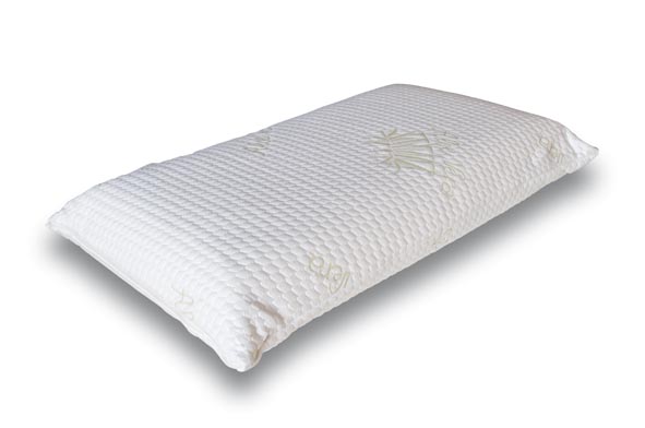 COPPIA GUANCIALI IN MEMORY FOAM VERSIONE CLASSICA ALTA 15 CM RIVESTIMENTO  IN ALOE VERA - Cuscini Memory Foam - Guanciali e Coprimaterassi - Shop  Online