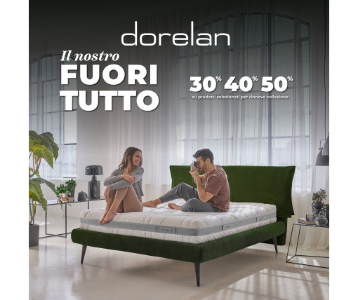 FUORI TUTTO DORELAN - SCONTI DAL 30% AL 50%